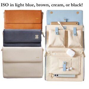 ISO Mark & Graham Faux Leather Work Clutch!!!